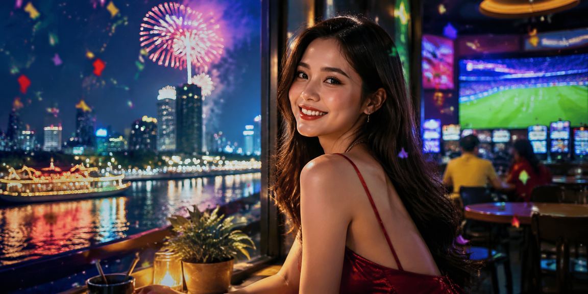 Người dùng vùng Mekong sử dụng ứng dụng casino trên điện thoại trong quán cà phê yên tĩnh